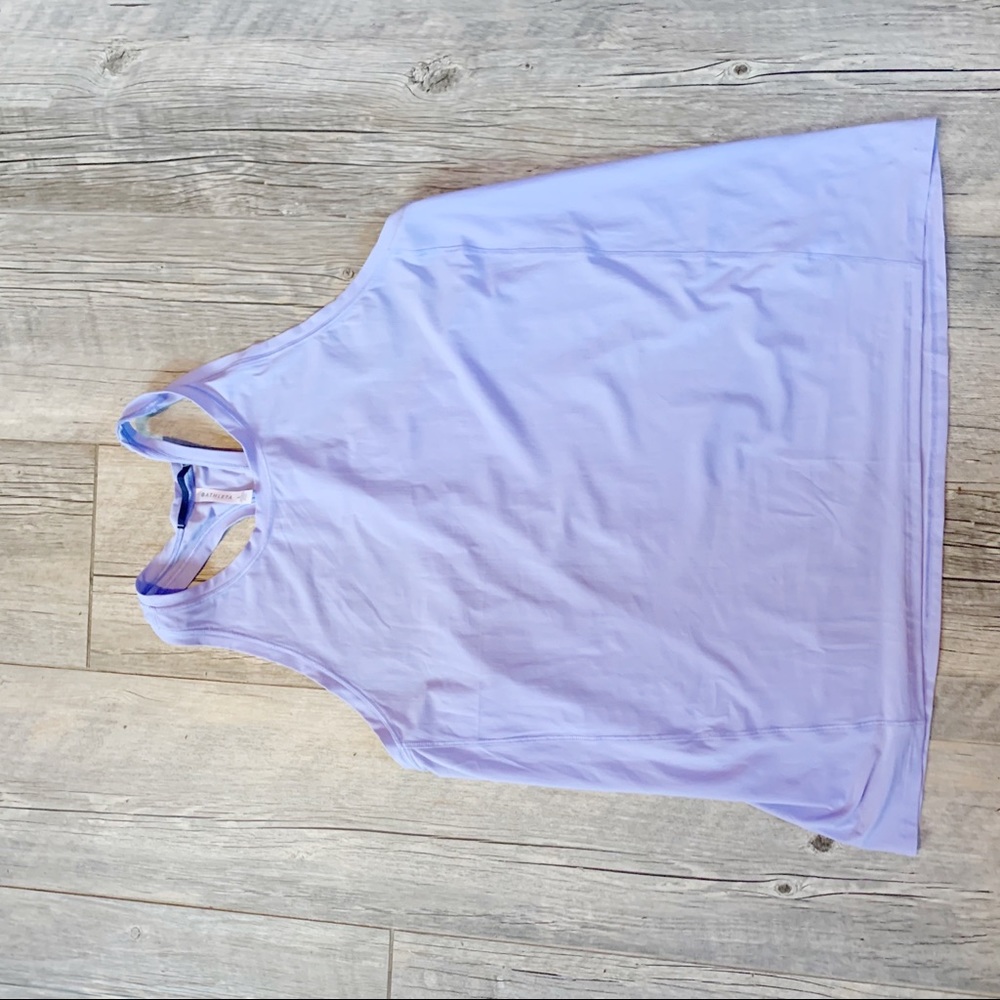 Athleta tank racerback cornflower blue